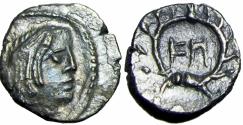 Ancient Coins - NABATAEA. Syllaios and Aretas IV. Circa 9-6 BC.