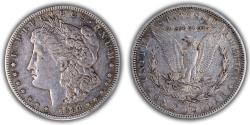 Us Coins - UNITED STATES - 1884-S Morgan Dollar, EF-40