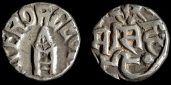 World Coins - INDIA – BUNDI British Protectorate 1/2 Rupee VS1980 (1922/3 AD) in the name of George V