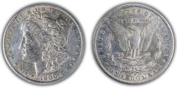 Us Coins - UNITED STATES - 1900-S Morgan Dollar, AU-50