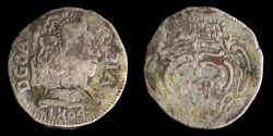 World Coins - PORTUGUESE INDIA – GOA – 1804 Rupia, Maria I