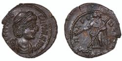 Ancient Coins - ROMAN EMPIRE – Helena Follis Trier mint, posthumous issue, RIC 63, ca. 337 – 340 A.D.