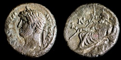 Ancient Coins - ROMAN PROVINCIAL – Egypt, Alexandria, Hadrian, Tetradrachm, Yr. 20 (135/6 A.D.), Nilus reverse 