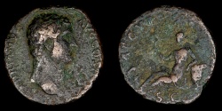 Ancient Coins - ROMAN EMPIRE – Hadrian As RIC 839 ‘Aegyptos’ Reverse, 134 – 138 A.D.
