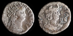 Ancient Coins - ROMAN PROVINCIAL – Egypt, Alexandria, Nero, Tetradrachm, Yr. 12 (65/6 A.D.), Alexandria reverse 