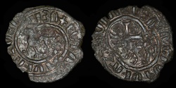 World Coins - ARMENIAN KINGDOM OF CILICIA – Levon II Æ Kardez, Sis mint,  (1269/70-1289 A.D.), spectacular flipover double struck minting error
