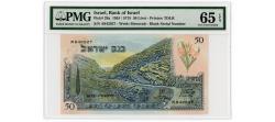 World Coins - Israel – Bank of Israel 50 Lirot, 1955/5715, Pick 28a, PMG Gem Uncirculated 65 EPQ
