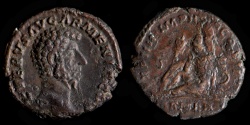 Ancient Coins - ROMAN EMPIRE – Lucius Verus As, RIC (Aurelius) 1364, 163-164 A.D. Armenia reverse