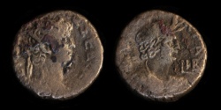 Ancient Coins - ROMAN PROVINCIAL – Egypt, Alexandria, Nero, Tetradrachm, Yr. 12 (65/6 A.D.)