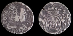 World Coins - PORTUGUESE INDIA – GOA – 1807 Rupia, João VI