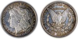 Us Coins - UNITED STATES - 1879-S Morgan Dollar, reverse of 1879, MS-64