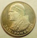 World Coins - Poland Silver 1000 Zlotych 1982 MW  Pope John Paul II Visit
