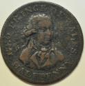 World Coins - Great Britain Middlesex 1/2 Penny Token no date