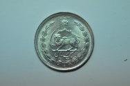 World Coins - Iran; Rial MS2535-1976 AD  BU  50th Anniversary of Pahlavi Rule