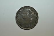 World Coins - Great Britain; Farthing 1880  AU