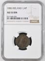 World Coins - Ireland Copper Farthing 1806 NGC AU 53 BN