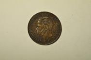 World Coins - Italy; Centesimo 1867-M