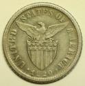 World Coins - Philippines Silver 10 Centavos 1920  Low Mintage !