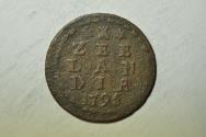 World Coins - Netherlands - Zeeland; Copper Duit 1795