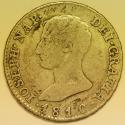 World Coins - Spain - De Vellon Coinage Silver 4 Reales 1810 M AI