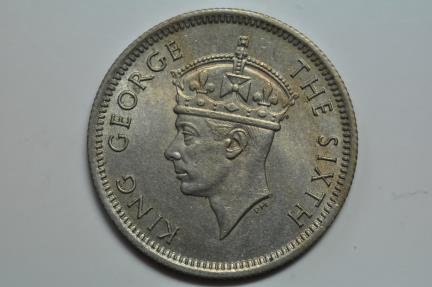 World Coins - Malaya; 10 Cents 1948  UNC