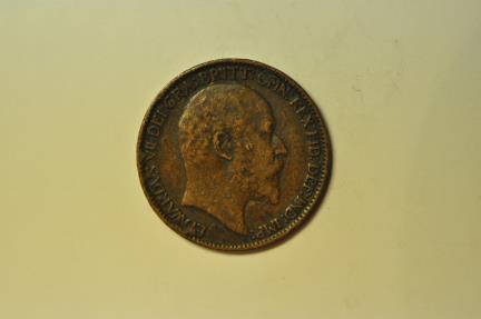 World Coins - Great Britain; Farthing 1906
