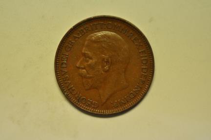 World Coins - Great Britain; Farthing 1927