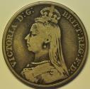 World Coins - Great Britain; Silver Crown 1892