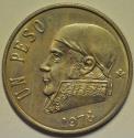World Coins - Mexico Peso 1978 Mo Open "8" Scarce ! UNC