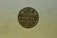 World Coins - Denmark; Silver Skilling 1719