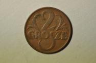 World Coins - Poland; Bronze 2 Grosze 1937  VF