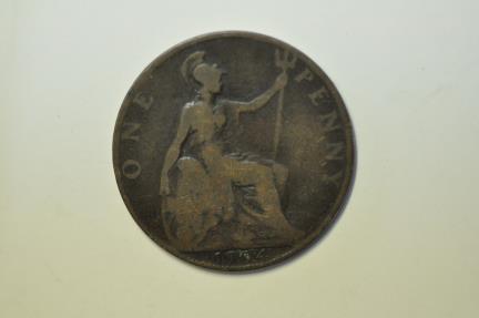 World Coins - Great Britain; Penny 1904