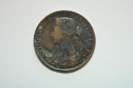 World Coins - Great Britain; 1/2 Penny 1862