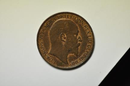 World Coins - Great Britain; Farthing 1905