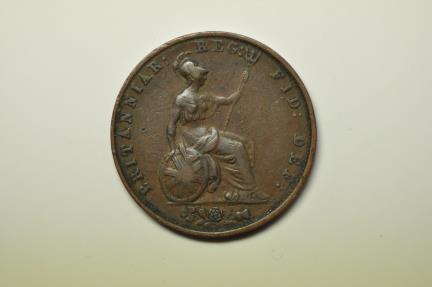 World Coins - Great Britain; 1/2 Penny 1853