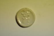 World Coins - Thailand; Chinese Porcelain Gambling Token no date - 1800's/ early 1900's