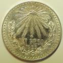 World Coins - Mexico Silver Peso 1933 UNC