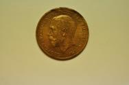 World Coins - Great Britain; Farthing 1919  AU