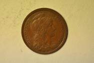 World Coins - France; Centime 1913