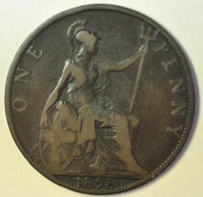 World Coins - Great Britain; Penny 1898