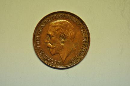 World Coins - Great Britain; Half Penny 1924