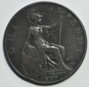 World Coins - Great Britain; Penny 1899