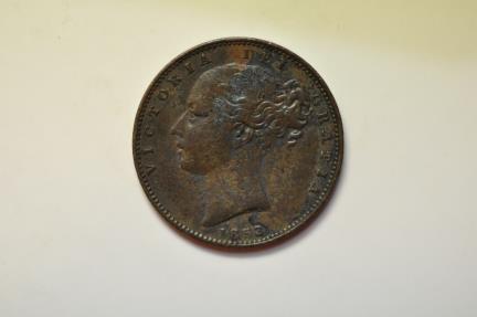 Great Britain; Farthing 1853 | European Coins