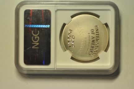 US Coins - USA; Silver Dollar 2014 Baseball Hall of Fame  NGC PF69 Ultra Cameo