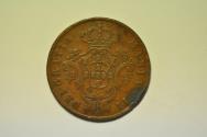 World Coins - Azores; 20 Reis 1843