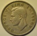 World Coins - New Zealand; Florin 1947
