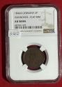 World Coins - Germany Hannover 2 Pfennig 1846-A  NGC AU58
