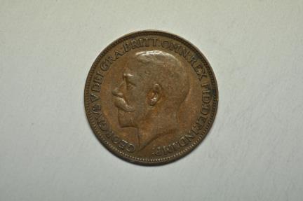 World Coins - Great Britain; Farthing 1924