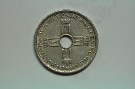 World Coins - Norway; Krone 1938