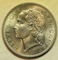 World Coins - France 5 Francs 1950   UNC